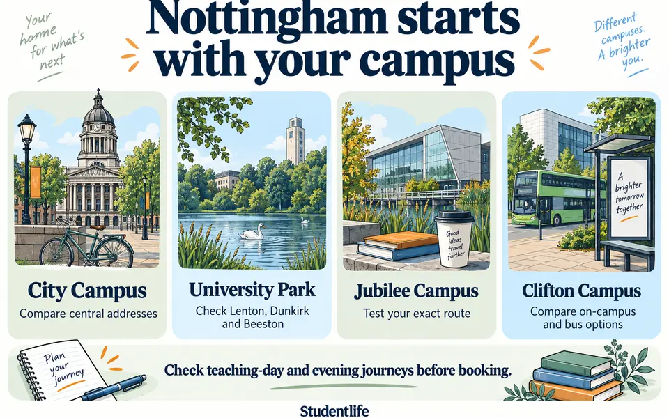 Where to Live as a Student in Nottingham
